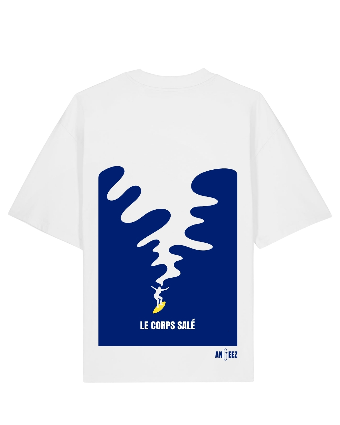 T-SHIRT OVERSIZE « LE CORPS SALÉ »