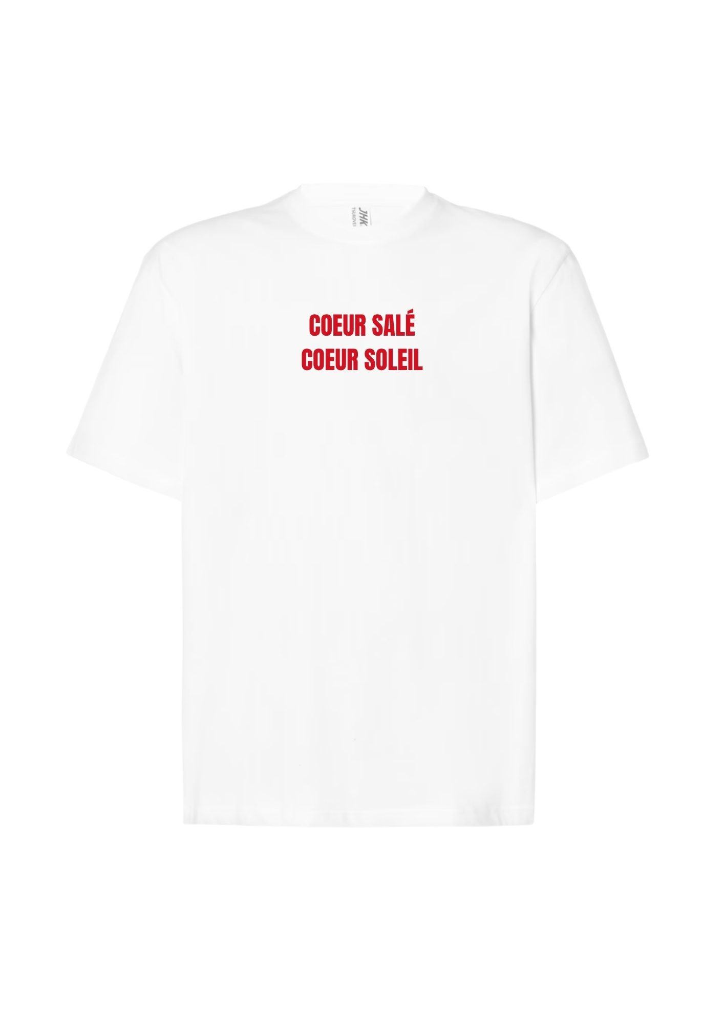 T-shirt coeur soleil